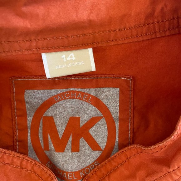Michael Kors Orange Jacket - Picture 5 of 9